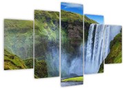 Obraz - Vodopád Seljalandsfoss (150x105 cm)