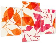 Obraz - Oranžové lístie (90x60 cm)