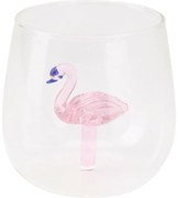 Pohár na pitie Plameniak 400 ml