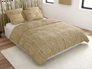 Obliečky z Renforcé bavlny MARIT béžové Rozmer obliečky: 2 ks 80 x 80 cm | 200 x 200 cm