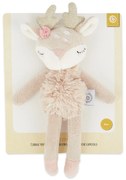 Bieco - Textilná hračka jelenček Ella s hrkálkou