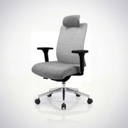 Ergonomická kancelárska stolička sivá VECTOR