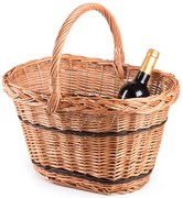 Nákupný kôš prútený Knabino II.š. 40 x hl. 30 x v. 25/40(cm)