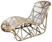 Prírodné bambusové lehátko Chair Bamboo - 210*80*28cm