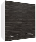 Kuchynská skrinka Belini horná 60 cm eben kráľovský  TOR SG2-60/2/WT/HK/0/F