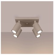 Brilagi - Bodové svietidlo CRESTO 4xGU10/10W/230V taupe