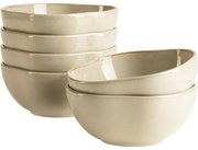 Mäser Súprava misiek Cordelia Sand 16 cm, 6 ks