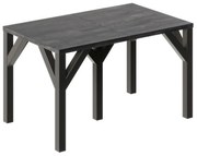 Stôl Dunaj 295 betón tmavý