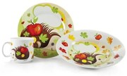 Banquet 3-dielna detská jedálenská súprava Ježko