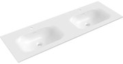 Mexen Vela, dvojumývadlo na zapustenie 141 x 46,5 cm, biela lesklá, 25231400D