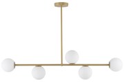 Luster na tyči GAMA 5xG9/12W/230V zlatá