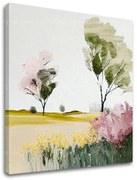 Krajinka na plátne Počúvanie ticha krajiny