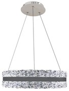 LED Stmievateľný luster na lanku LED/80W/230V 3000-6500K biela + diaľkové ovládanie