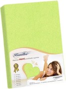 Bellatex Froté prestieradlo Kamilka jarná zelená, 100 x 200 cm
