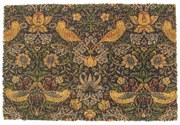 Rohožka z kokosového vlákna 60x90 cm William Morris Strawberry Thief – Artsy Doormats