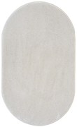 Kusový koberec Laguna krémová ovál, 80x150 ovál, biela, obývacia izba, Vopi