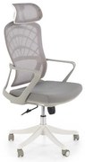 Kancelárska stolička Fidato II, sivá / biela