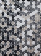 Koberec Lagos 1675 BEIGE – béžový obdĺžnikový so vzorom Rozmer: 80x150 cm