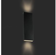 LED Vonkajšie nástenné svietidlo LED/8W/230V 4000K IP65 čierna