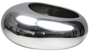 Kvetináč YS44170S Electroplating Effect 16x12x6,5 Silver