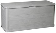 WOODYS záhradný plastový úložný box 280 L, svetlo šedá