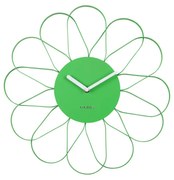 Karlsson 5975BG dizajnové nástenné hodiny zelená, pr. 40 cm