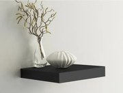 Polica na stenu Shelvy 23,5 cm, čierna%