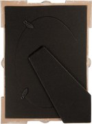 Ružový antik fotorámik zdobený kvetmi - 15*2*21 cm / 10*15 cm