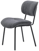 Tmavosivá jedálenská stolička Buffalo – Unique Furniture