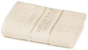 4Home Uterák Bamboo Premium krémová, 50 x 100 cm