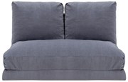Pohovka futon Tilda (Sivá). Akcia -20%. Vlastná spoľahlivá doprava až k Vám domov. 1072567