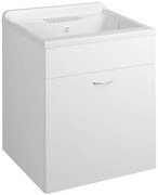 Aqualine Aqualine, plastová výlevka so skrinkou 60x50 cm, vrátane sifónu, PI6050-01