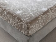 XPOSE® Mikroplyšová plachta JON Exclusive - sivá 180x200 cm