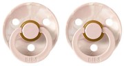BIBS Colour cumlíky, kaučuk 2ks - veľkosť 1 - Tie dye blush