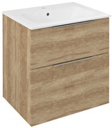 Sapho Sapho, CIRASA umývadlová skrinka 59,2x64x46cm, dub Alabama, CR601-2222