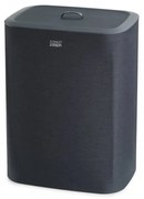 Antracitovosivý látkový/plastový kôš na bielizeň 2x45 l Tota – Joseph Joseph