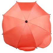 Slnečník na kočík oranžový