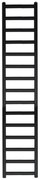 Kúpeľňový radiátor KP Drabinka 180/40 čierny