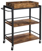 Servírovací stôl na kolieskach LRC72X