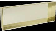 Mexen X-Wall-NR zapustená polica bez obruby 90 x 30 cm, Zlatá - 1951903010