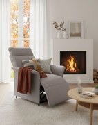 Kreslo Torro elektricky polohovateľné (sivé)