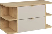 Comad Kúpeľňová skrinka pod doskové umývadlo SET-DC B Cremona 100 kašmír/dub cremona
