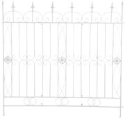 Mriežka na popínavé rastliny Mangold - 115 x 125 cm - Biela