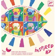 Djeco Kreatívna sada Inspired By Andy Warhol Pop-art zvieratká