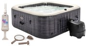 Marimex | Vírivý bazén Pure Spa Greystone Deluxe Bubble Spa 4 NP + výhodný set príslušenstva | 19900148