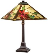 Tiffany Lampa do obývačky ALYA 64*Ø43 2*E