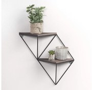 Nástenná polica 30x33 cm smrek