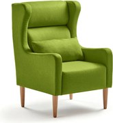 Kreslo LUCKY, čalúnenie Medley, limetková