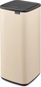 Béžový dotykový oceľový odpadkový kôš 30 l Bo Touch – Brabantia