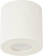 Stropné svietidlo Orbis, 1x béžové betónové tienidlo